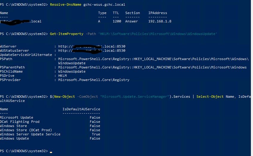 WSUS computers not appearing in Update Services Console Microsoft Q&A