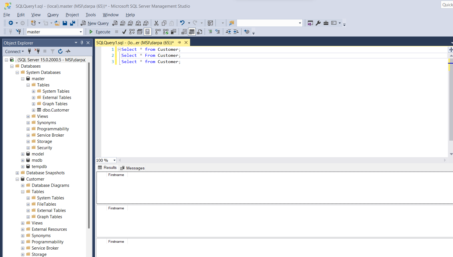 Delimiter is not separating the Statements. - Microsoft Q&A