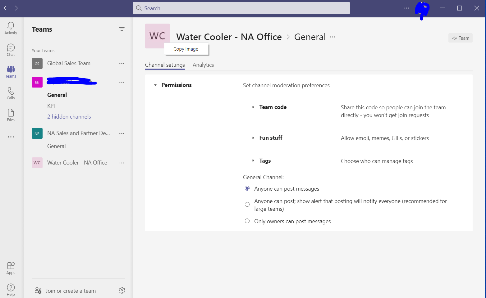 Cannot change Teams channel photo / icon - Microsoft Q&A