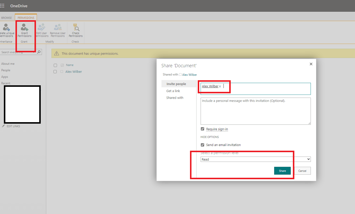 Set Individual File Permissions Inside Shared Folder - Microsoft Q&A