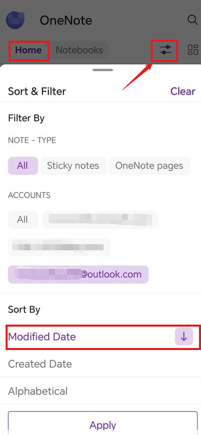 New notes on phone not appearing on 'recent' - Microsoft Q&A