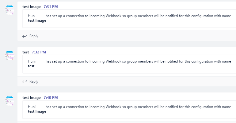 MS Teams Incoming Webhook image - Microsoft Q&A