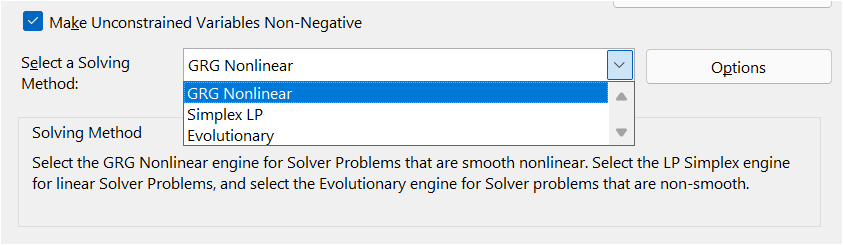 Algorithm Behind Solver - Microsoft Q&A