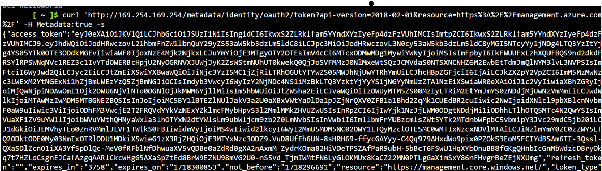 Can Azure Container Instance access identity metadata endpoint /medata ...