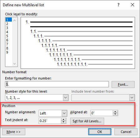 How do I make sure that when I automatically number, the paragraph ...