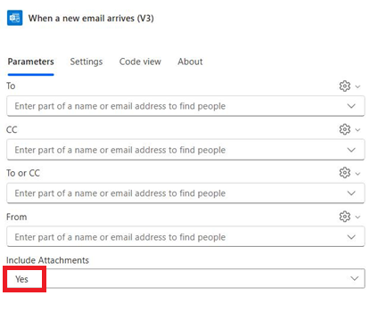 Flow that saves attachmment from an email to Sharepoint folder ...