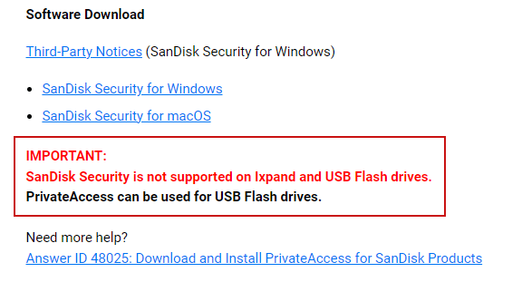 have downloaded my Sandisk Ultra Flair on my laptop but when i try it ...