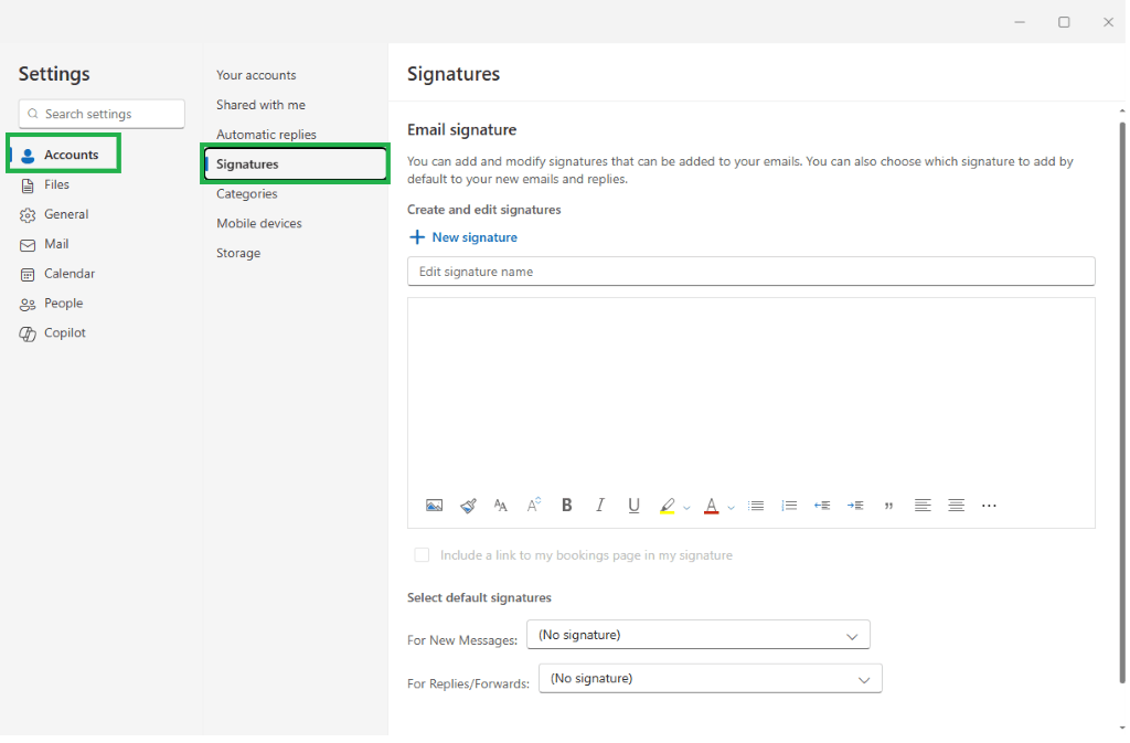 Email Signature - Microsoft Q&A