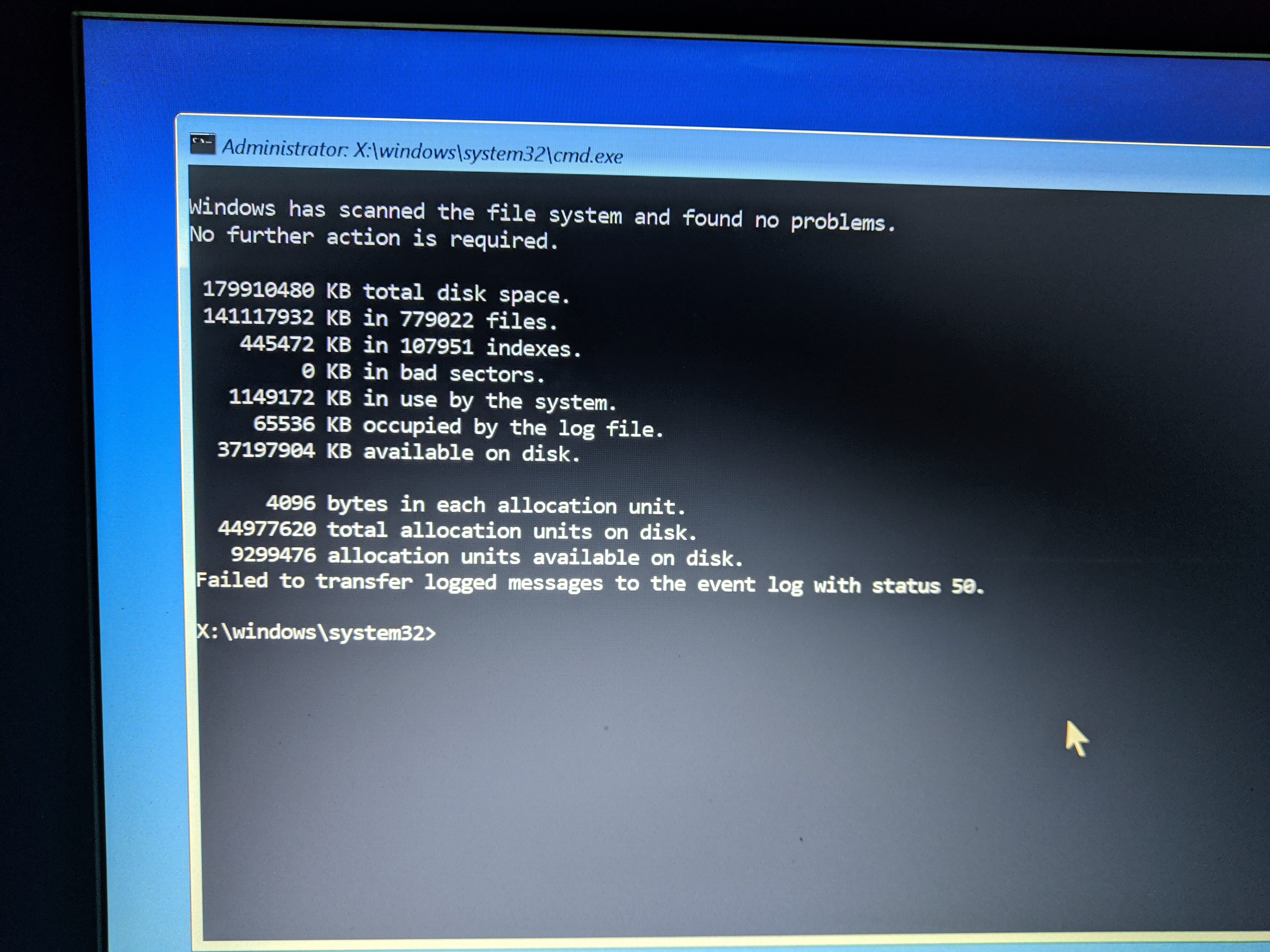 Error: