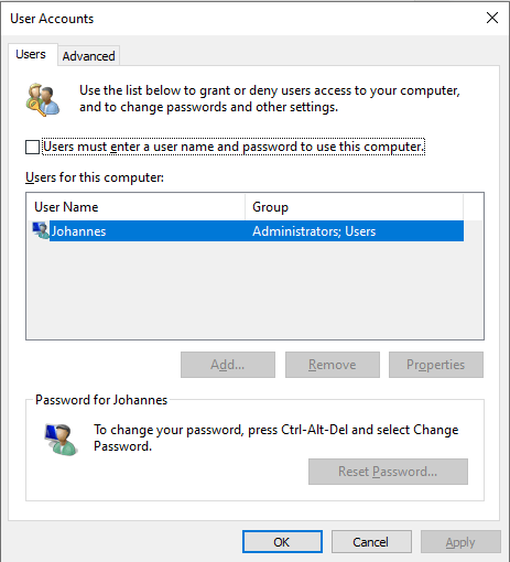 How do i skip the sign in screen in windows 10? - Microsoft Q&A