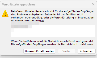 Herausforderung Konnte Nicht Gesendet Werden