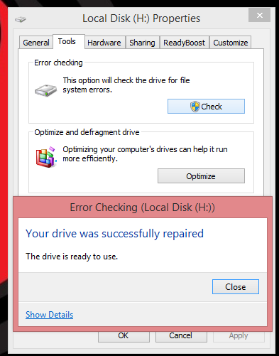 When trying to enable Bitlocker on external harddrive receives an error ...