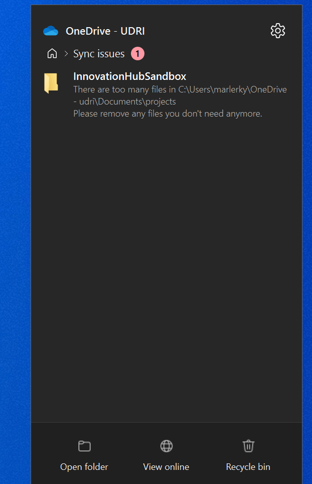 There Are Too Many Files in OneDrive Circularity Problem - Microsoft Q&A