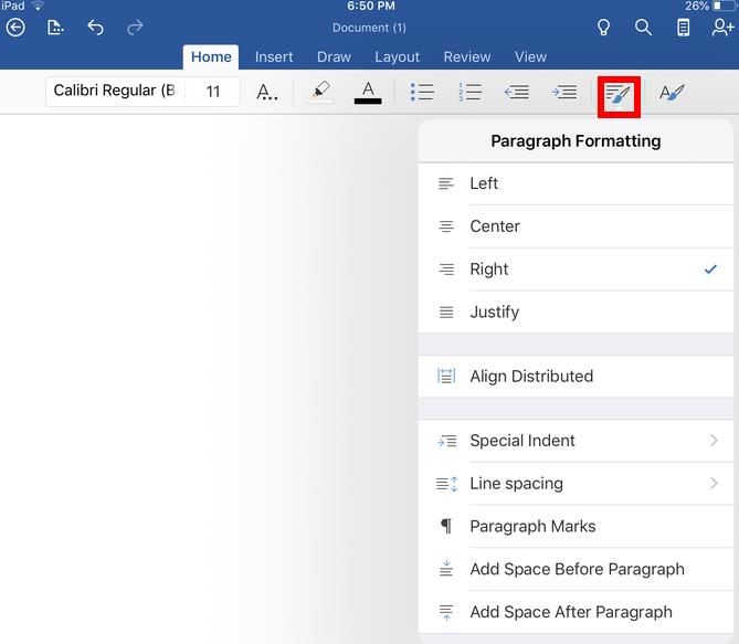 Alignment buttons not available - Microsoft Q&A