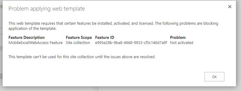 Error when trying to import WSP file to Sharepoint - Microsoft Q&A