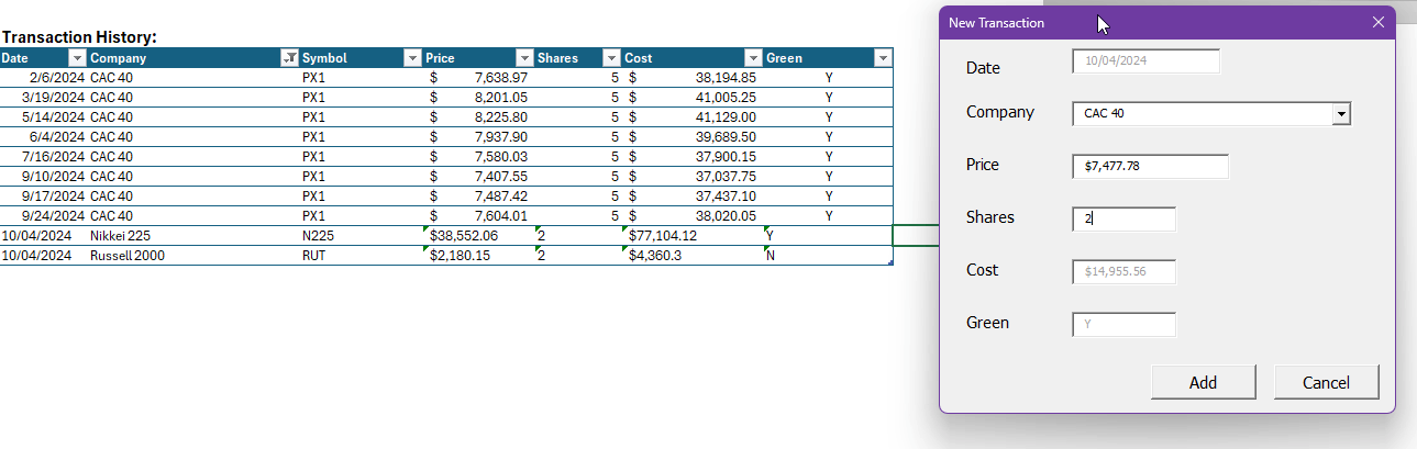 Format Data as Number from Userform to Table in Active Sheet ...