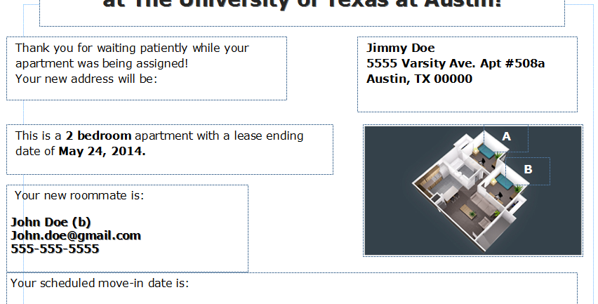 Using Mail Merge for Roommate assignment sheet - Microsoft Q&A