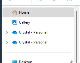 desktop icons (onedrive) randomly changing this time huge blue Ps ...