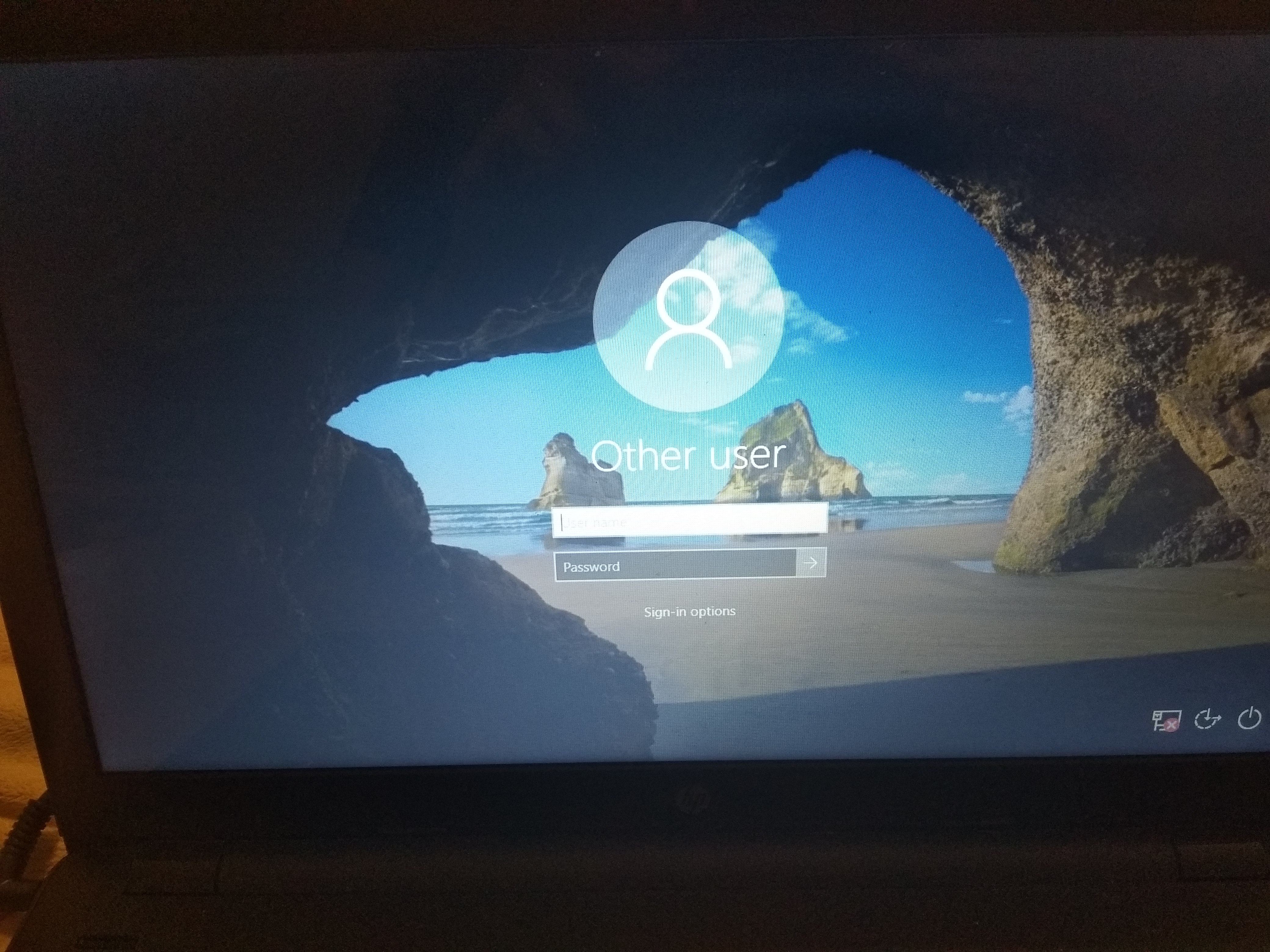Can't login after battery run out while restarting - Microsoft Q&A