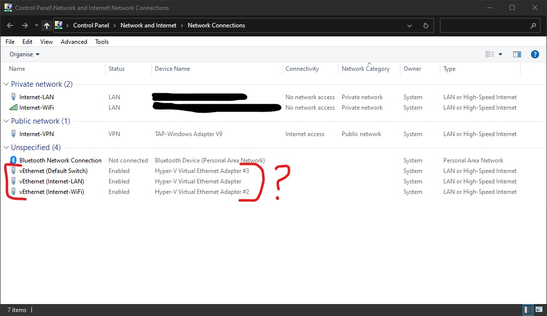 Hyper-V Virtual Ethernet Adapter