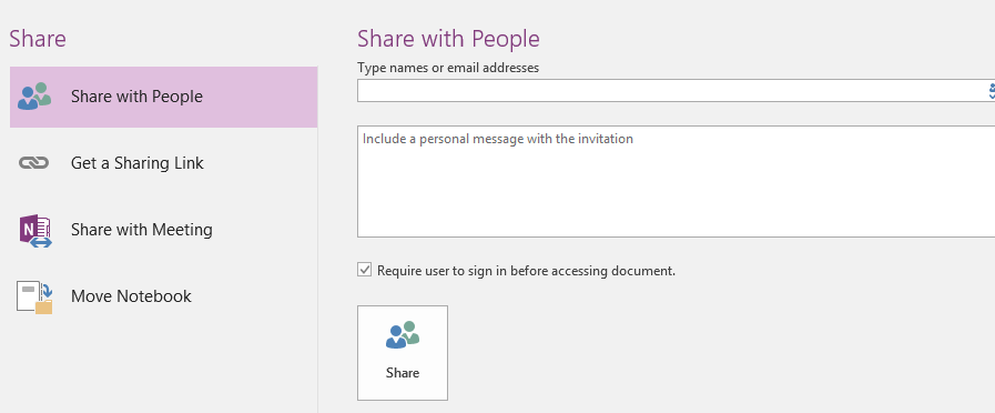 Sharing OneNote notebooks for Business with personal accounts ...