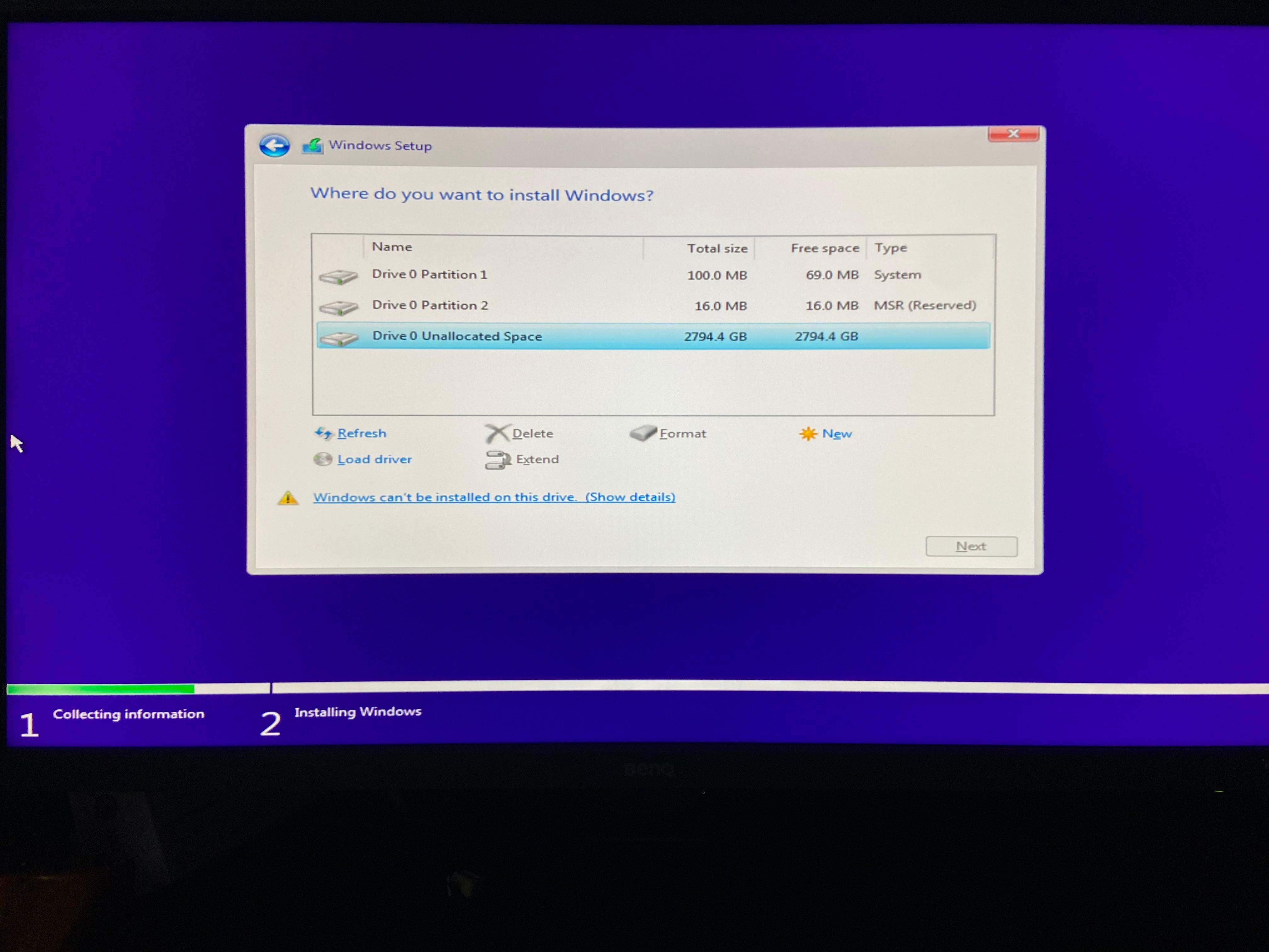 Problems with Windows and Volumes - Microsoft Q&A