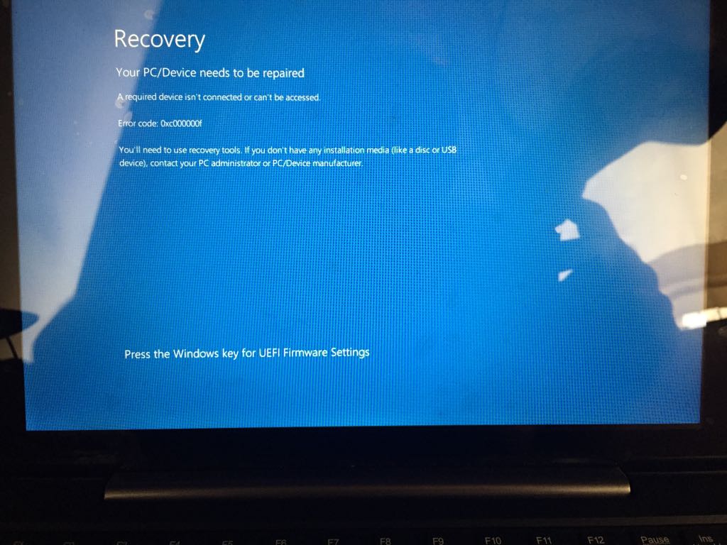 Nextbook 10.1 Windows 10 Operating System deleted by mistake