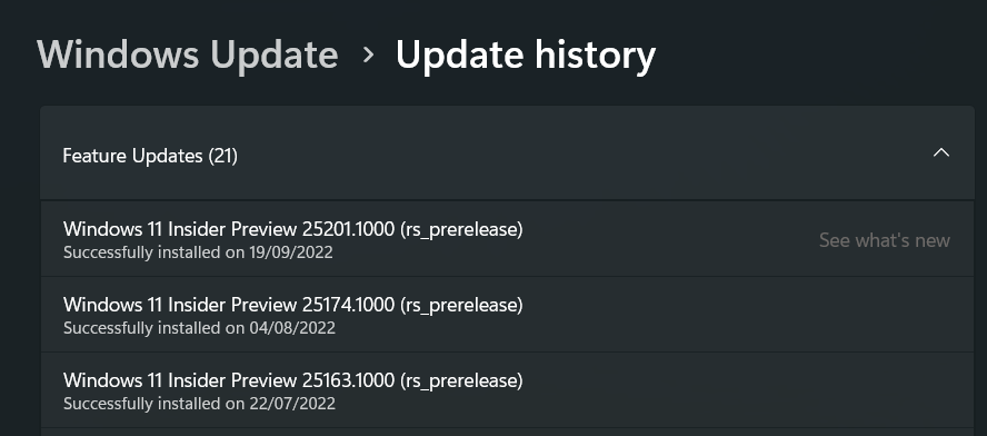 Cannot Update to Secure Windows 11 Insider Build after Expired Build ...