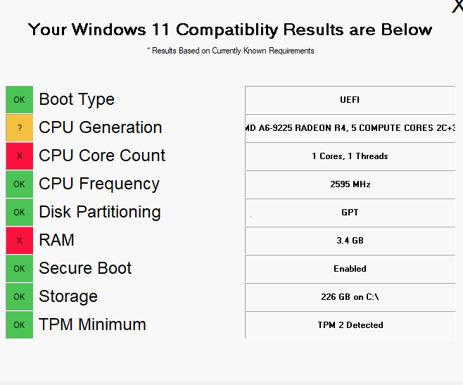 I have 1 CPU Core Can I update to Windows 11 - Microsoft Q&A
