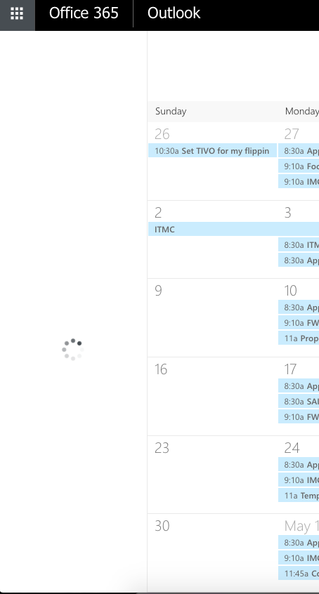 Office 365 Calendar Won't Load - Microsoft Q&A