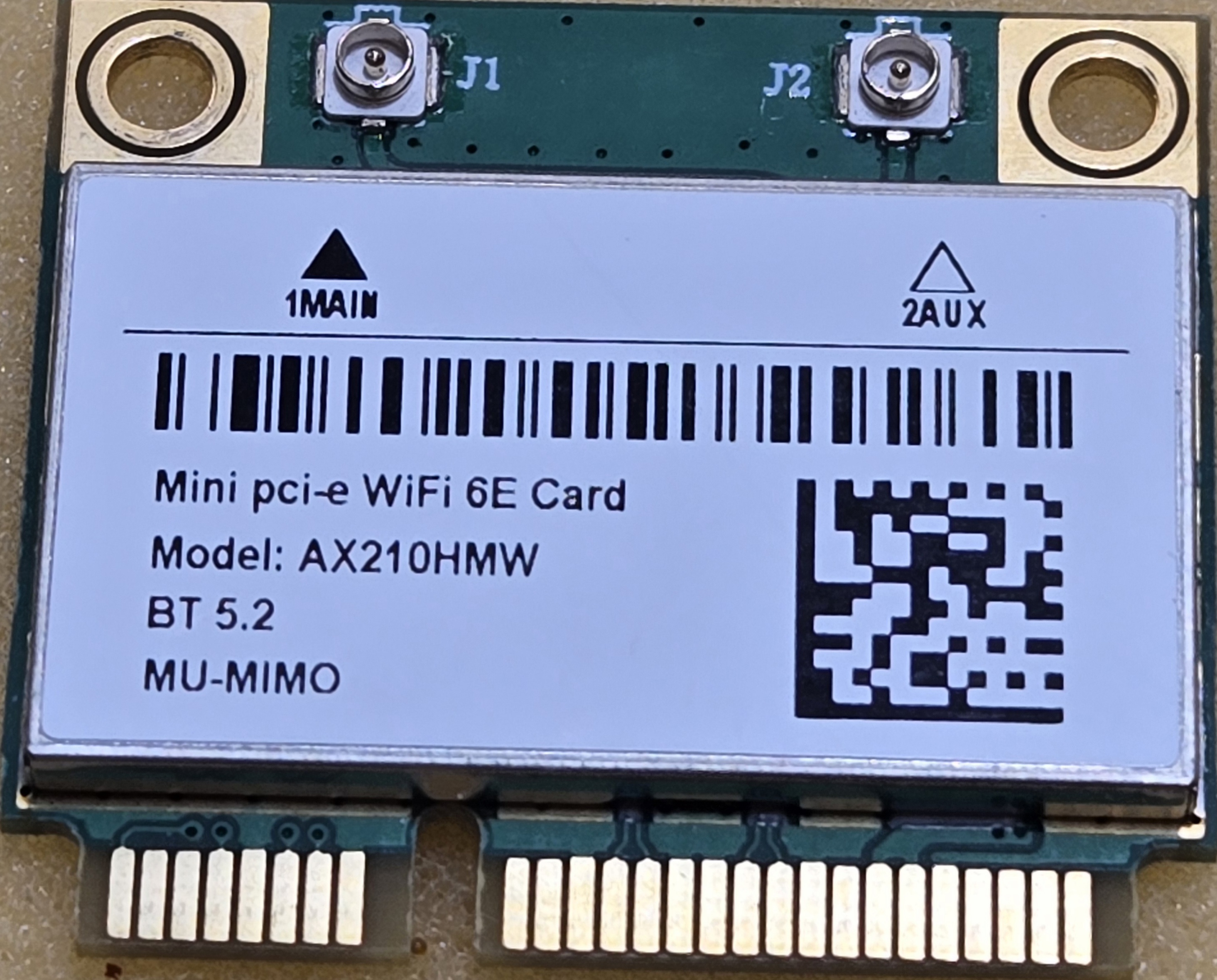 AX210 wificard
