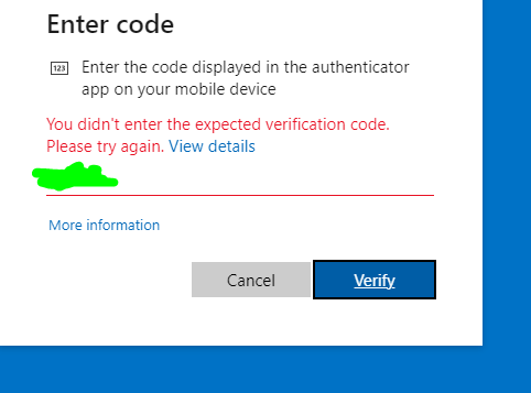 Can't login after password change - Keeps looping back to authenticator ...