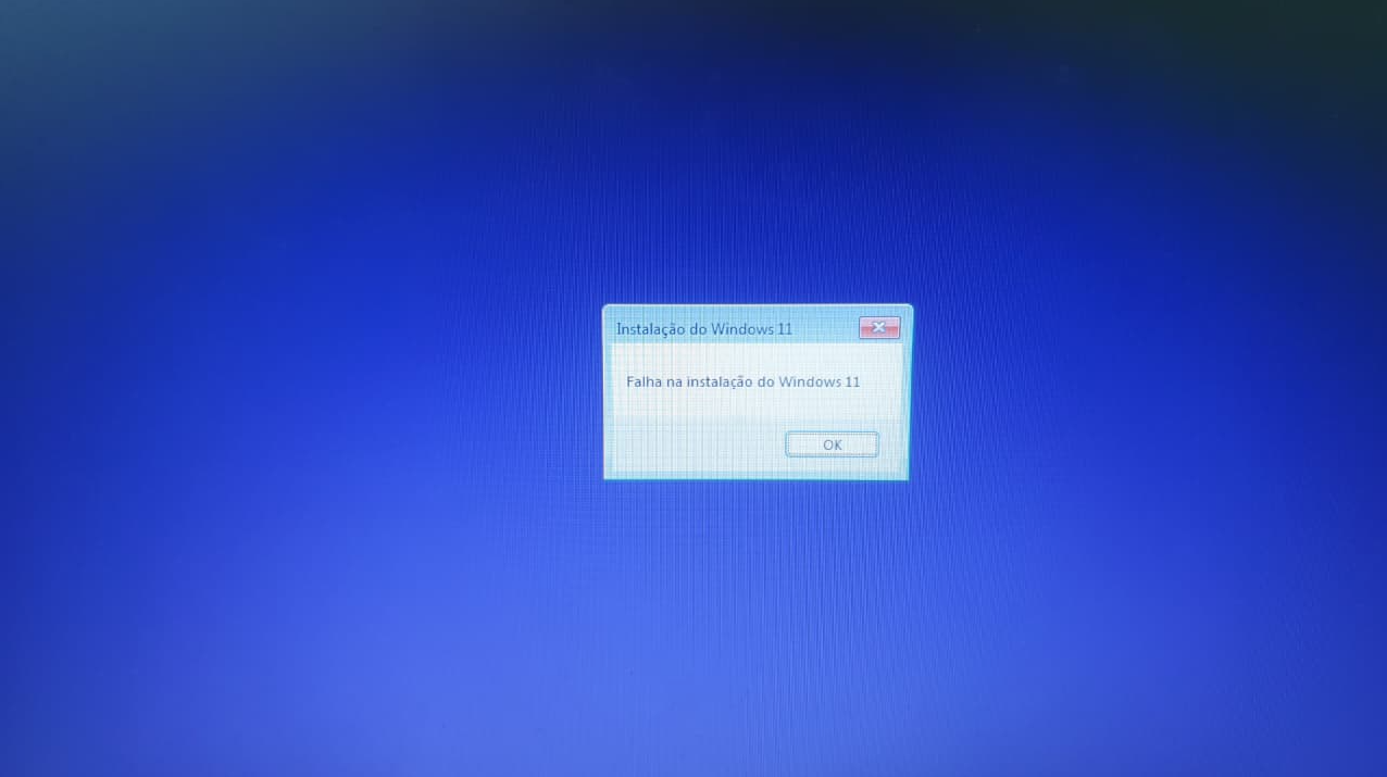 Como resolver na hora de instalar windows 11 no meu notebool