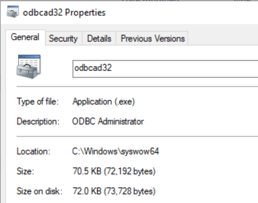 Do we have inbuilt ODBC on windows - Microsoft Q&A