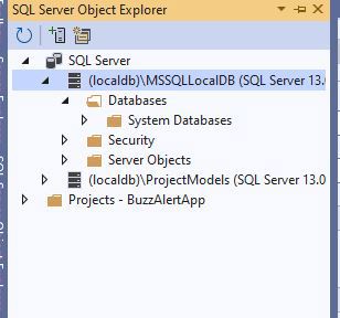 SQL Server Object Explorer