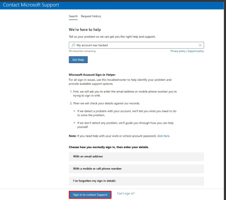 Lost access to outlook account, tied to a subscription. - Microsoft Q&A