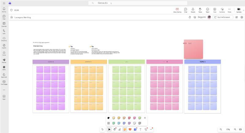 Cerca+A+ARGOMENTO 2ARGOMENTO 3ARGOMENTOAnnuncioLavagna MertingSeguimiApri nel browserTORCS88Ta17%Brainstorming sugli argomentiARGOMENTOTe
