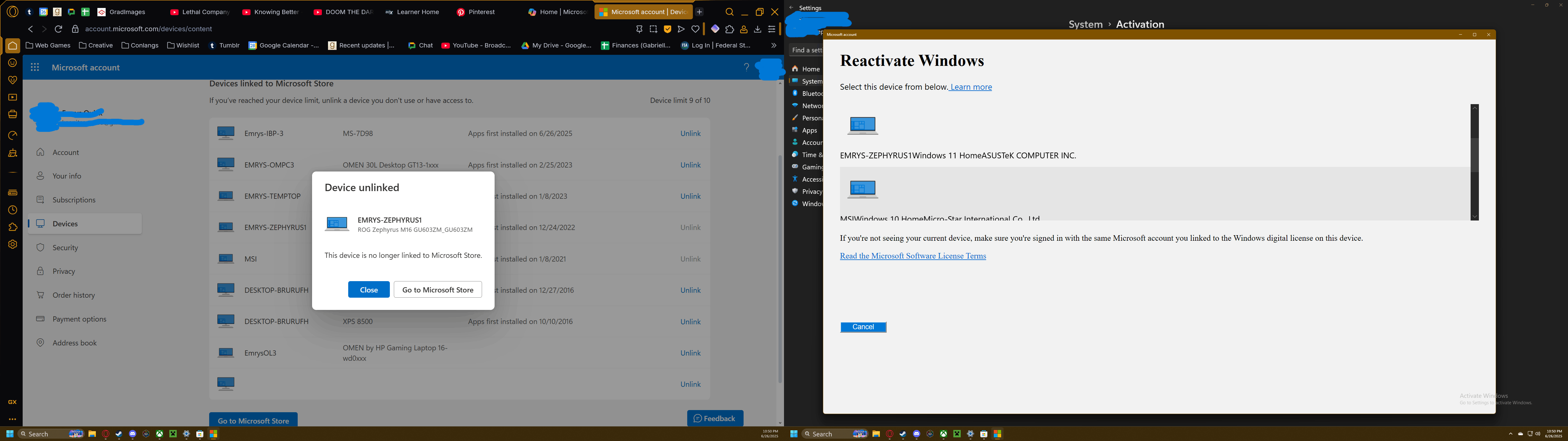Unable to reactivate Windows 11 after replacing my motherboard ...