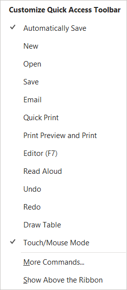 AutoSave Toggle Missing on Quick Access Toolbar - Microsoft Q&A
