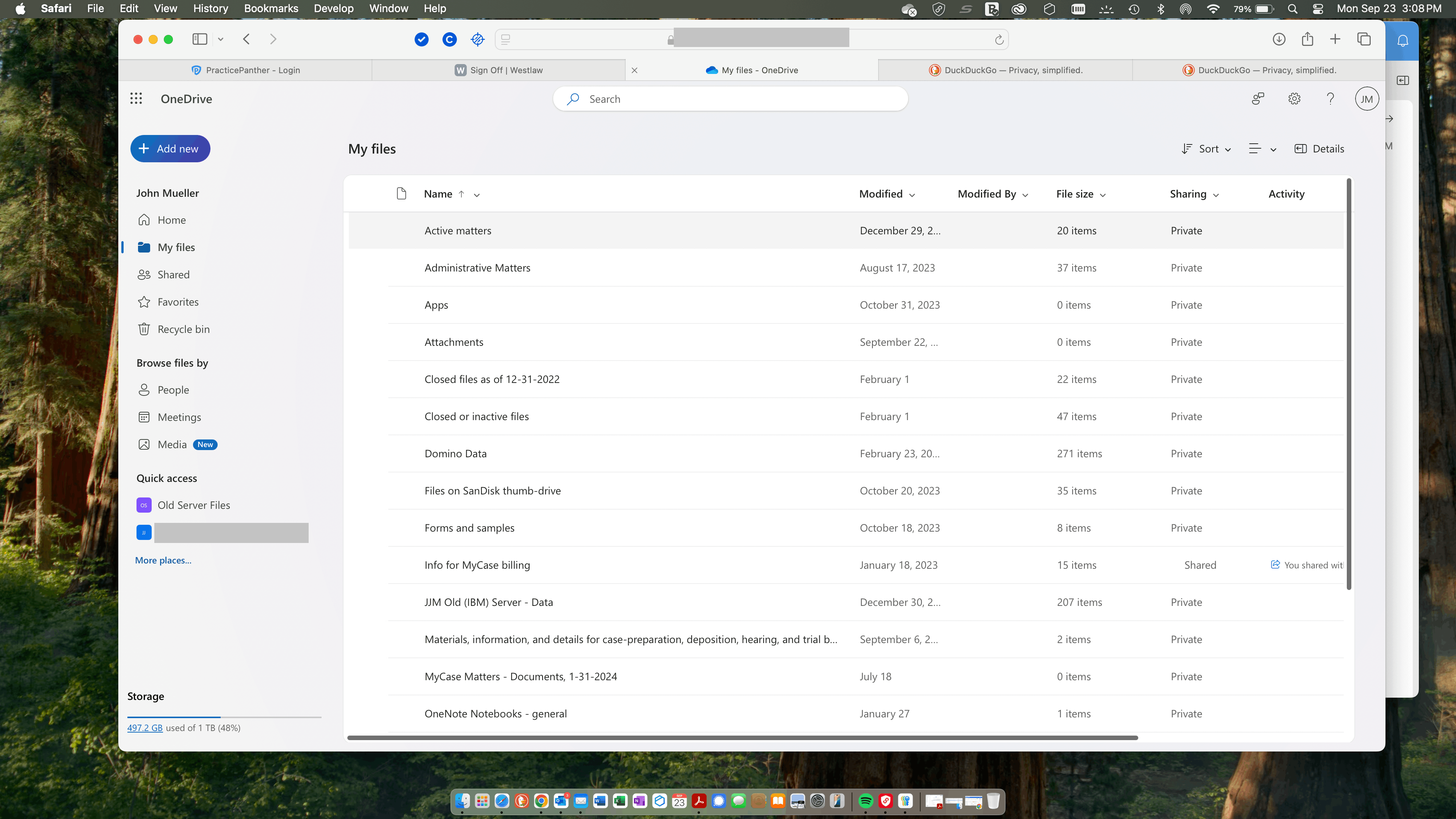 The icons on my Microsoft 365 OneDrive account fail to display after ...