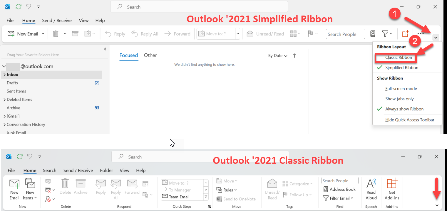 No way to see command labels in Office 2021 - Microsoft Q&A