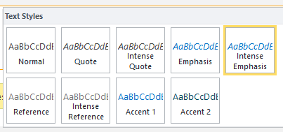 Heading style options disappeared from Format Text when editing page in ...