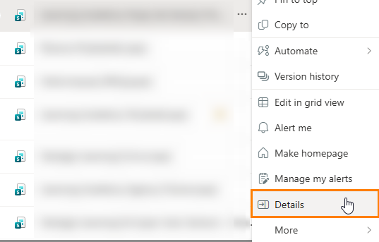 Page details elipsis