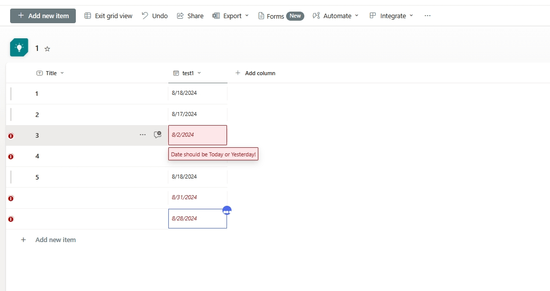 conditionally disable editing of an item in lists - Microsoft Q&A