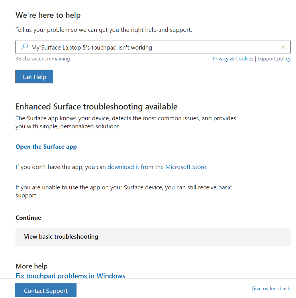 Support? - Microsoft Q&A