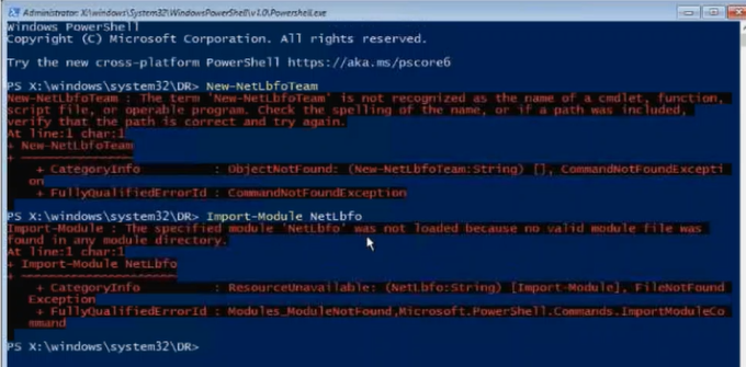 Teaming in BMR Screen
