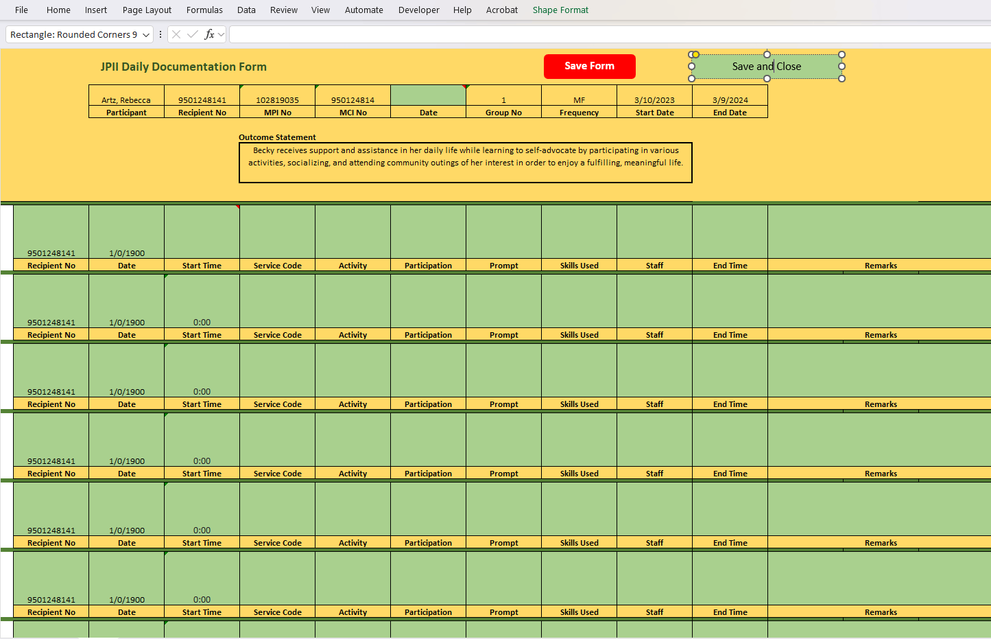 How can I create a Macro to attach to a 