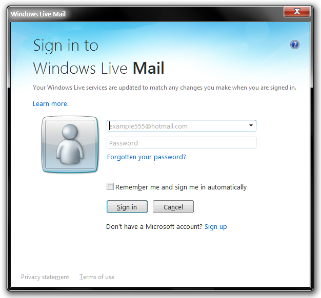 Unwanted Windows Live Mail request for sign in keeps appearing ...