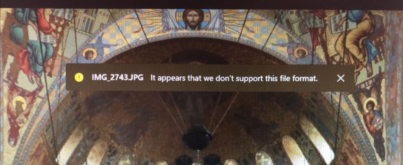 JPEG files stopped being supported by the computer - Microsoft Q&A