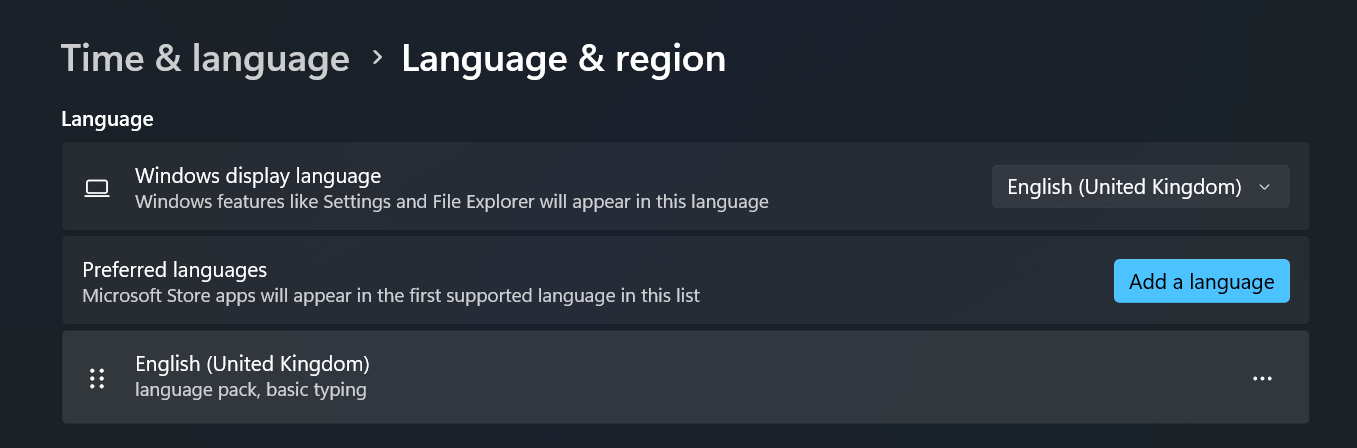 Windows 11 change format and language at every boot - Microsoft Q&A